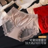 Lace plus-size underwear for women, high-waisted lace cut-out mesh, plump mm, 90 to 210 pounds, breathable and sexy, triangular waistband Application Scenario